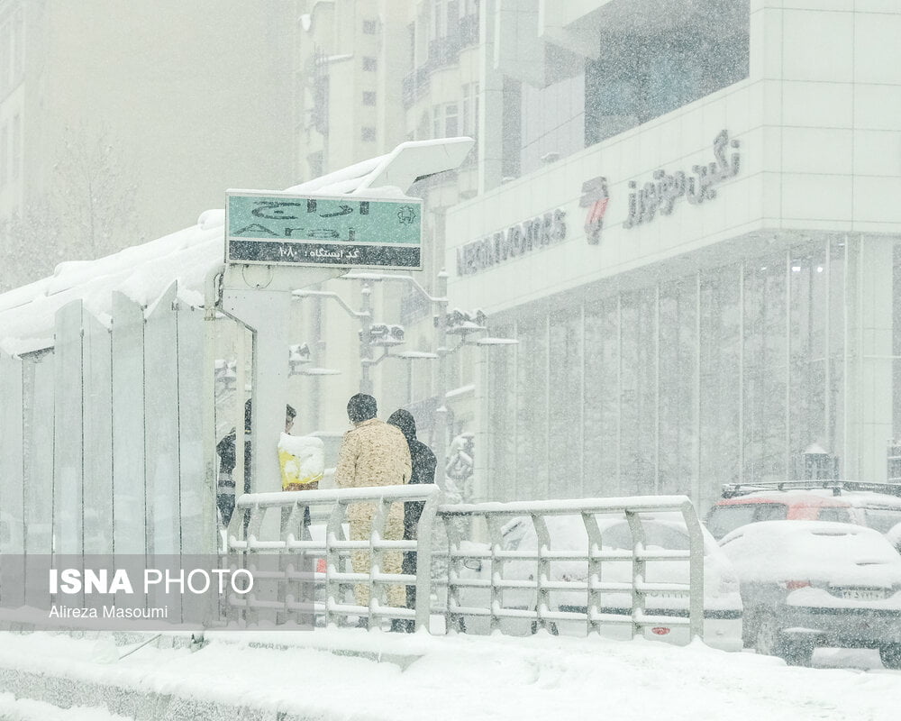 آماده‌باش مدیریت بحران برای بارش برف و باران در تهران