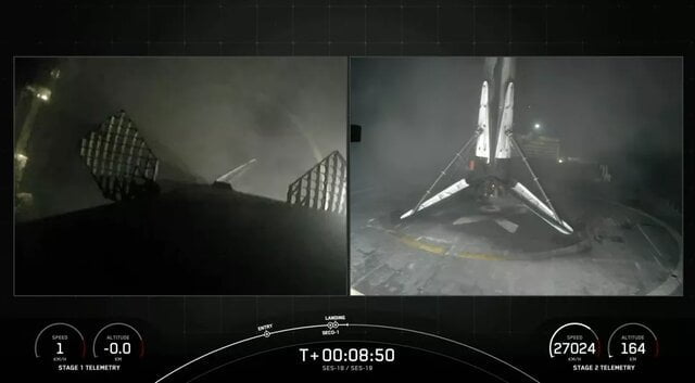 دو موشک «اسپیس ایکس» با فاصله کمتر از ۵ ساعت پرتاب شدند