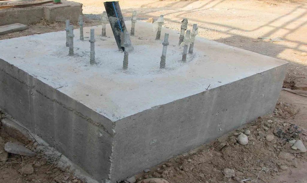 Types of prefabricated concrete foundations