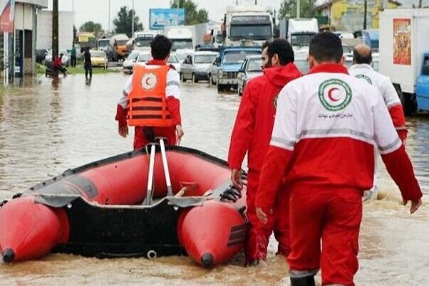 آماده‌باش امدادگران هلال احمر در پی صدور هشدار نارنجی سازمان هواشناسی