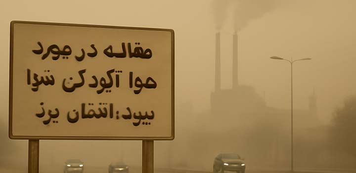 مقاله در مورد آلودگی هوا میبد استان یزد