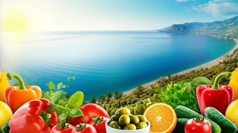 رژیم غذایی مناسب و سالم در آنتالیا: راهنمای جامع تغذیه و سلامتی