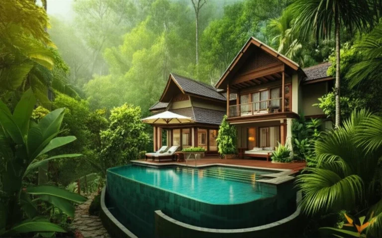 اقامتگاه لوکس مالزی | Dustuntara Jungle Resort – آرامش جنگلی